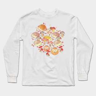 Woodland Hedgehogs Long Sleeve T-Shirt